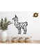 Decorative Wall Sticker Black 20cm