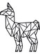 Decorative Wall Sticker Black 20cm