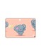 PRINTED BANK CARD STICKER Cute Elephants Drawing