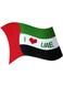 UAE Car Stickers 17x25cm 2pcs