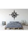Decorative Wall Sticker Black 20cm