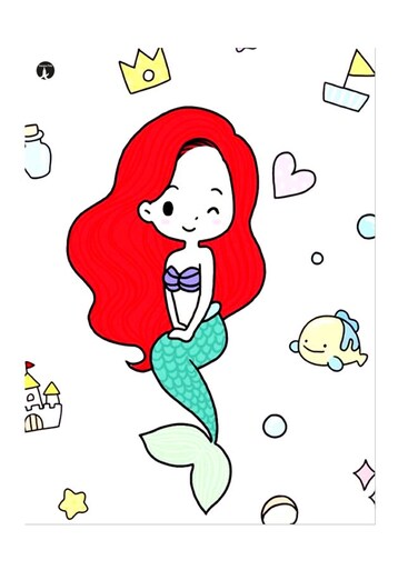 Printed Wall Sticker Multicolour 20cm