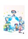 Printed Wall Sticker Multicolour 20cm