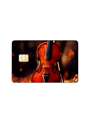 PRINTED BANK CARD STICKER Aesthetic Violen Picture