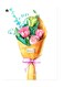 Printed Wall Sticker Multicolour 20cm