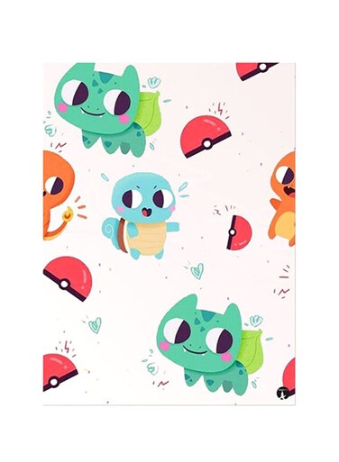 Printed Wall Sticker Multicolour 20cm