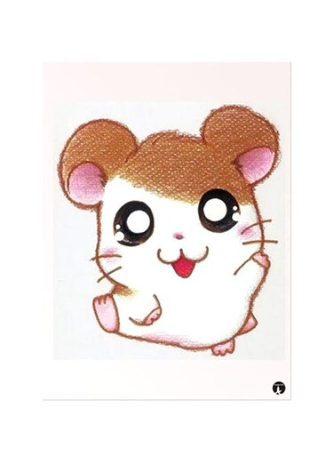 Printed Wall Sticker Multicolour 20cm