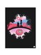 Printed Wall Sticker Multicolour 20cm
