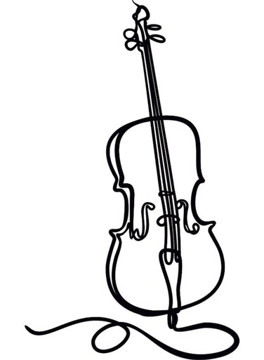 Decorative Wall Sticker Black 20cm