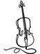 Decorative Wall Sticker Black 20cm