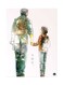 Printed Wall Sticker Multicolour 20cm