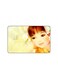 PRINTED BANK CARD STICKER Cute Girl Drawing Wearing Hat