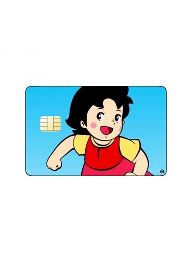 PRINTED BANK CARD STICKER Heidie, Girl Of The Alpes Anime