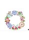 Printed Wall Sticker Multicolour 20cm