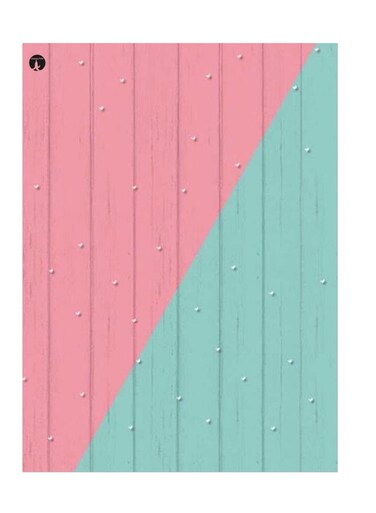 Printed Wall Sticker Multicolour 20cm