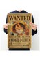 Anime One Piece Pirates Wanted Posters Wall Sticker
