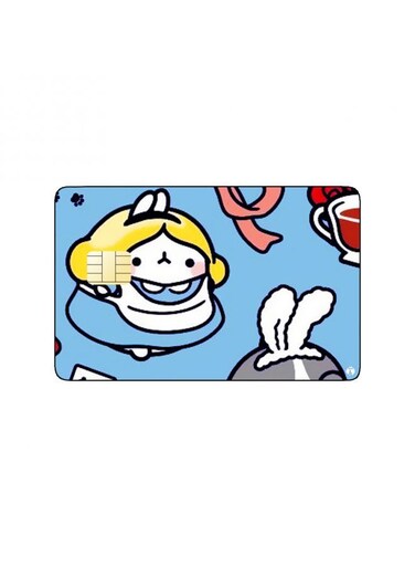 PRINTED BANK CARD STICKER Molang Anime Characters