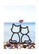 Printed Wall Sticker Multicolour 20cm