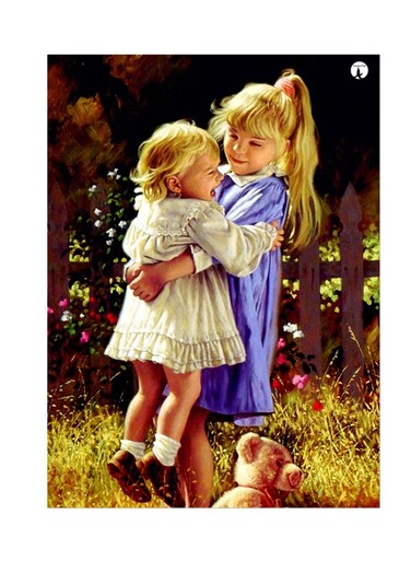 Printed Wall Sticker Multicolour 20cm