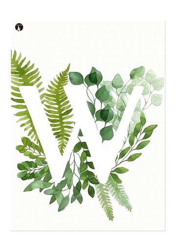 Printed Wall Sticker Multicolour 20cm