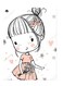 Printed Wall Sticker Multicolour 20cm