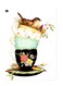 Printed Wall Sticker Multicolour 20cm