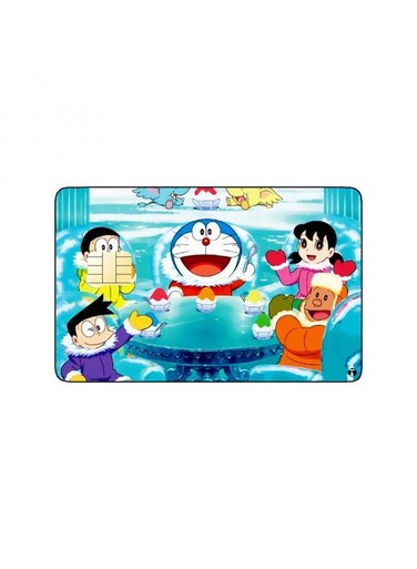PRINTED BANK CARD STICKER Doraemon Anime