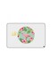PRINTED BANK CARD STICKER Beautiful Flamingo Drawing With Roses