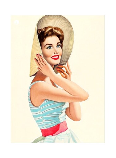 Printed Wall Sticker Multicolour 20cm