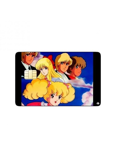 PRINTED BANK CARD STICKER Hello Lady Lynn Anime
