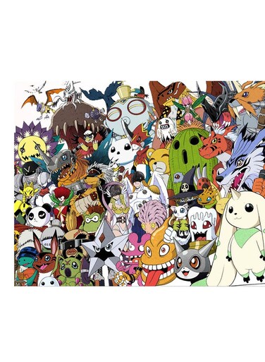 Printed Wall Sticker Multicolour 20cm