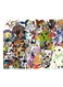 Printed Wall Sticker Multicolour 20cm
