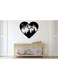 Decorative Wall Sticker Black 20cm