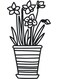 Decorative Wall Sticker Black 20cm