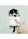 Animal Switch Sticker Black 11x22centimeter