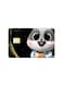 PRINTED BANK CARD STICKER Cute Chibi Hamster Drawing