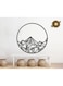 Decorative Wall Sticker Black 20cm