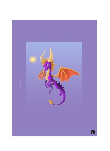 Printed Wall Sticker Multicolour 20cm