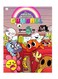 Printed Wall Sticker Multicolour 20cm
