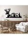 Decorative Wall Sticker Black 20cm