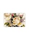 PRINTED BANK CARD STICKER Beautiful White Flowers Drawing