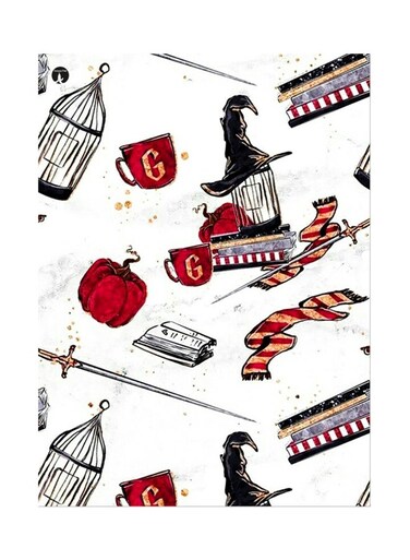 Printed Wall Sticker Multicolour 20cm
