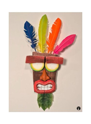 Printed Wall Sticker Multicolour 20cm