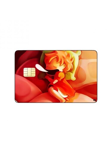 PRINTED BANK CARD STICKER Ponyo Anime