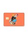 PRINTED BANK CARD STICKER Cute Girl Drawing With Food
