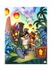 Printed Wall Sticker Multicolour 20cm