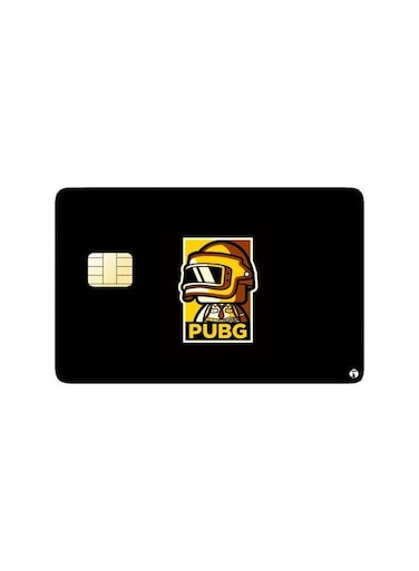 PRINTED BANK CARD STICKER Pubg Mobile Video Game