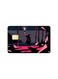 PRINTED BANK CARD STICKER Aesthetic Boy Drawing With Torch