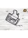 Decorative Wall Sticker Black 20cm