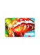 PRINTED BANK CARD STICKER Petey Piranha From Super Mario Video Game